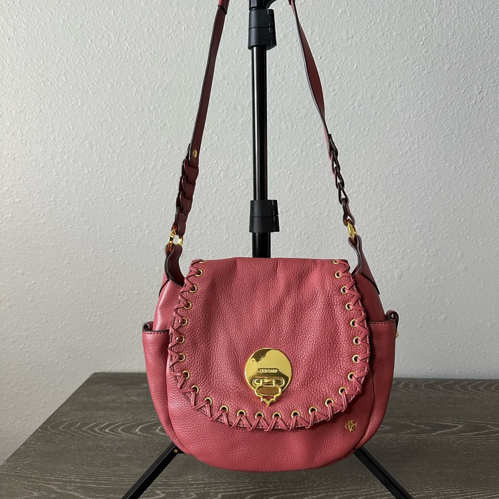 OrYANY Leather Shoulder Bag - Red - Picture 2 of 12